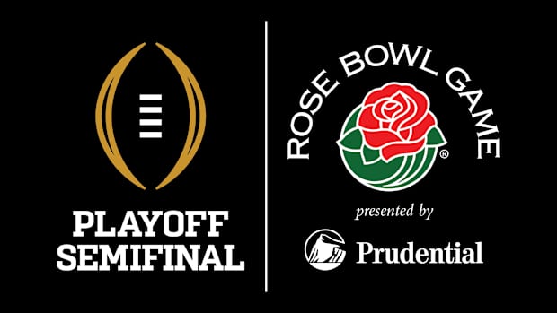 2024 Rose Bowl and CFP Playoff logo